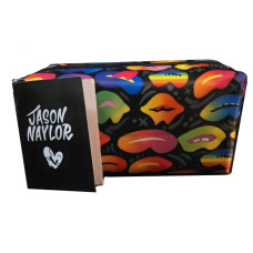 Jason Naylor Lips Cosmetic Bag and Brush Case