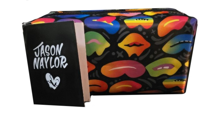 Jason Naylor Lips Cosmetic Bag and Brush Case
