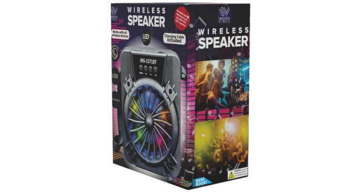 7" 8W Portable Wireless Speaker