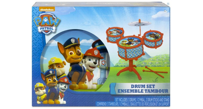 Paw Patrol Drum Set