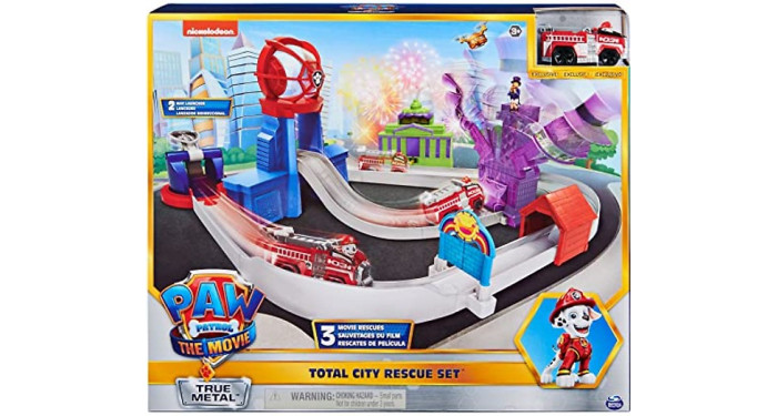 Paw Patrol The Movie Total City Rescue Set