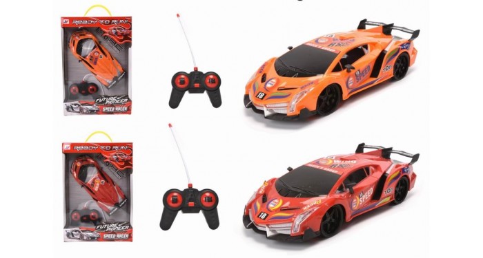 R/C Sports Car Orange/Red