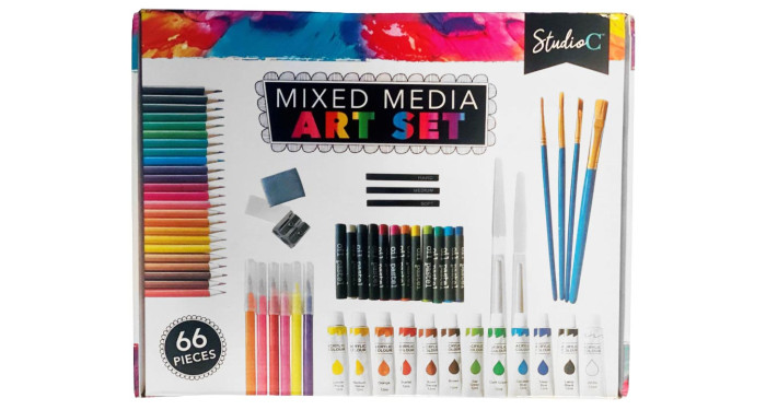 66 Pc. Media Art Set