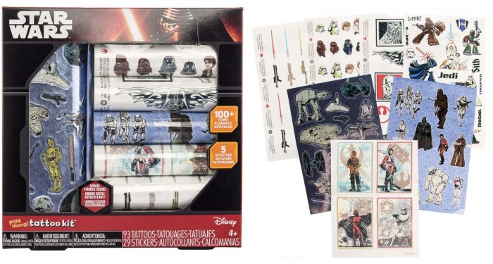 Star Wars Tattoo & Sticker Set 