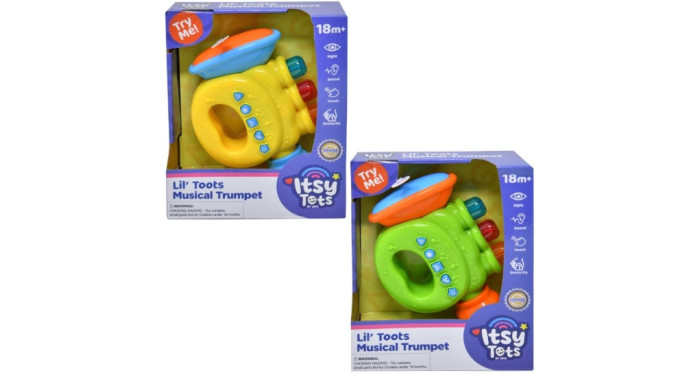 Itsy Tots Baby Toy Trumpet