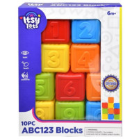 Itsy Tots 10pc Plastic Block Set