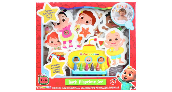 Cocomelon Bath Time Play Set