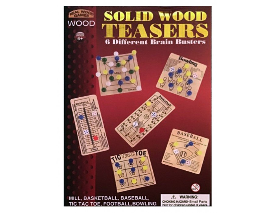 Solid Wood Teaser Games