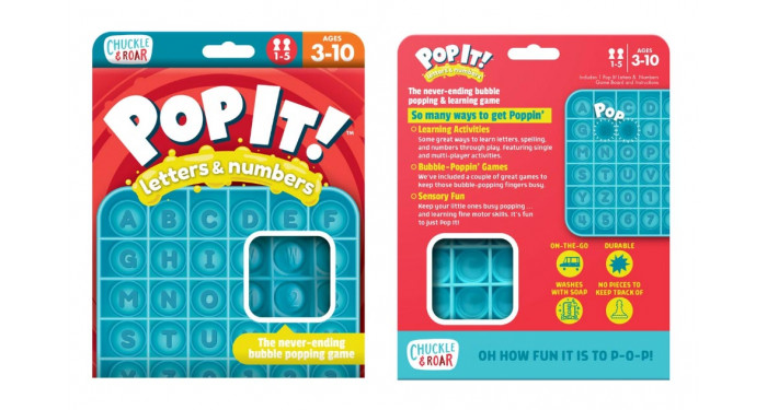 Pop It! Letters & Numbers