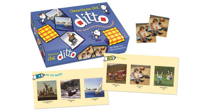 American Art Ditto Memory Game