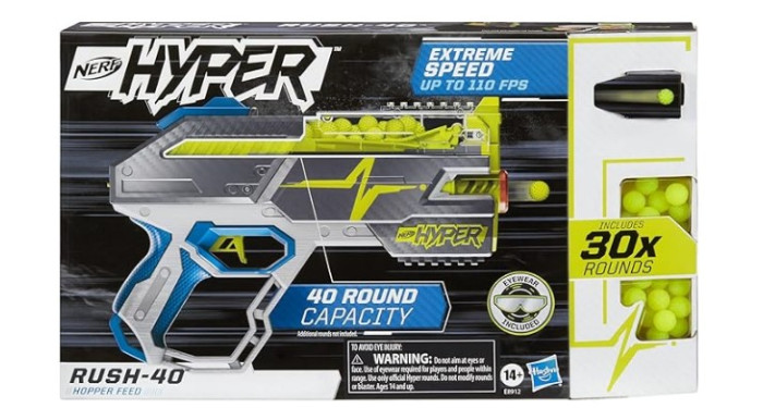 Nerf Hyper Rush-40 Pump Action Blaster