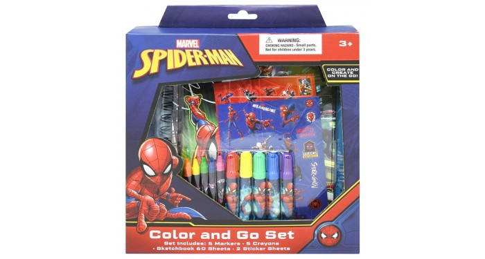 Spider-Man Color & Go Set