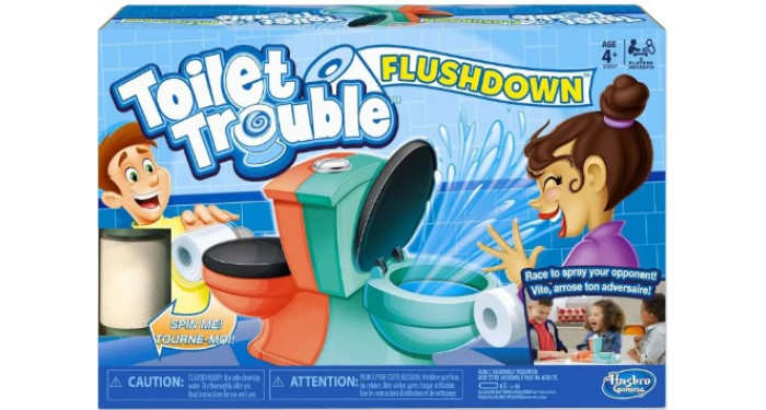 Toilet Trouble Flushdown Kids Game