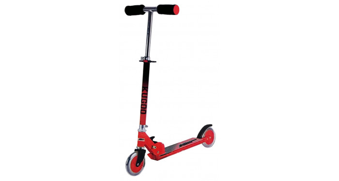 Kugoo 28" Red Scooter w/ Light up Wheels