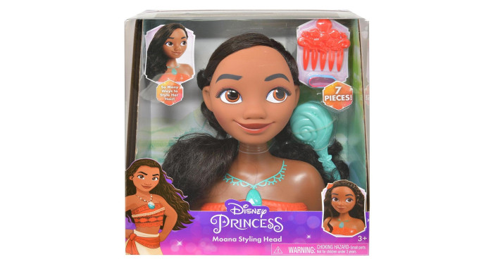 Princess Moana Small Styling Head