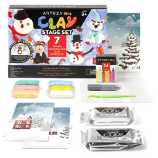 Arteza 79 Pc. Kids Winter Wonderland Clay Kit