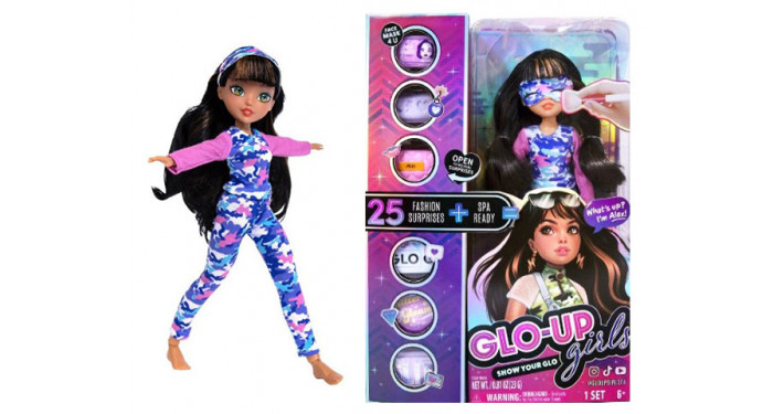 Glow-Up Girls Alex Fashion Doll