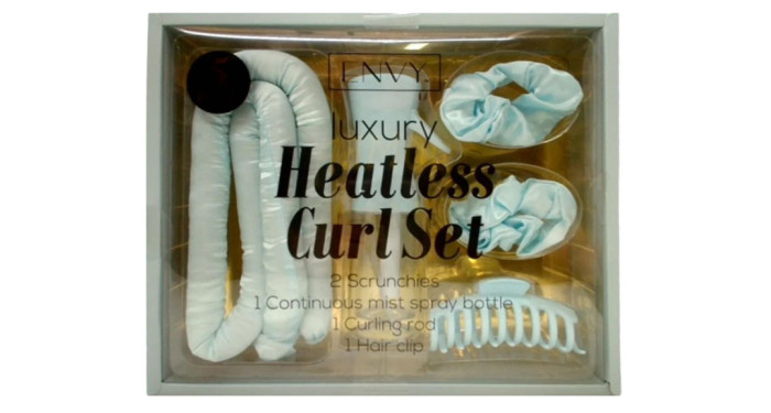 Blue Heatless Curl Set 5 pc.