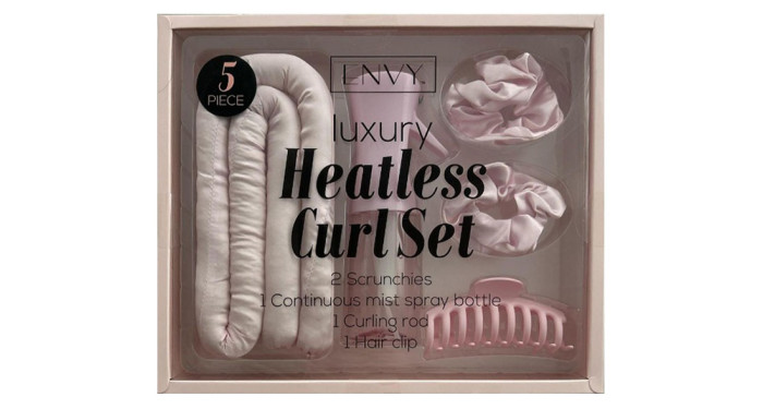 Pink Heatless Curl Set 5 pc.