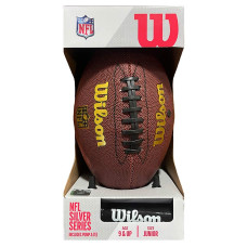 Wilson NFL JR Football with Pump & Tee