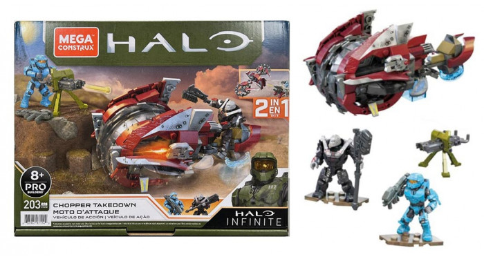 Mega Construx Halo Chopper Takedown