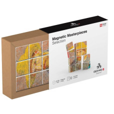 Geomag Cube Art Magnetic Masterpieces Selection - 6 Artworks
