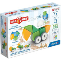 Geomag Magicube Magnetic Blocks for Toddlers – 13 Piece Set