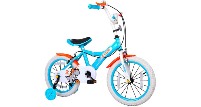 18" Elevon Dinos Aqua Kids Bike