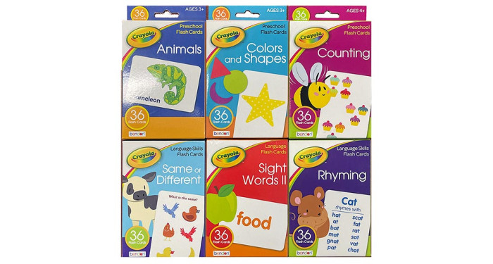 Crayola Flash Cards Assorted