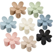 12 ct. Hair Claws Flowers Assorted 