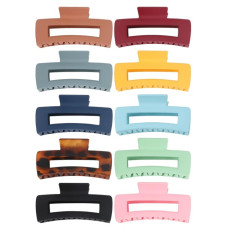 12 ct. Hair Claws Assorted 