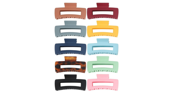 12 ct. Hair Claws Assorted  12 ct. Hair Claws Assorted