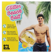 Summer Shade Glitter Beach Ball