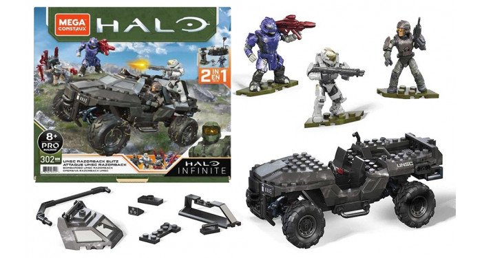 Mega Contrux Halo Infinite UNSC Razorback Blitz