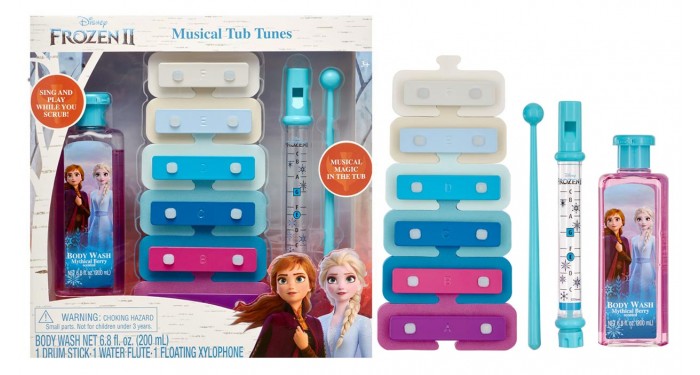 Disney Frozen II Musical Tub Tunes Bath Set