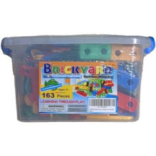 163 pc. Brickyard Building Set in Bin