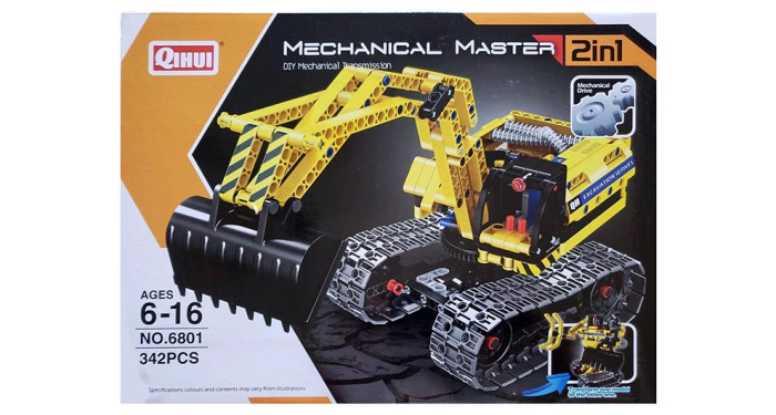 DIY Mechanical Master - 2 in 1 Excavator 342 Pcs.