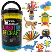 Whiz Builders Jumbo Tub of Craft