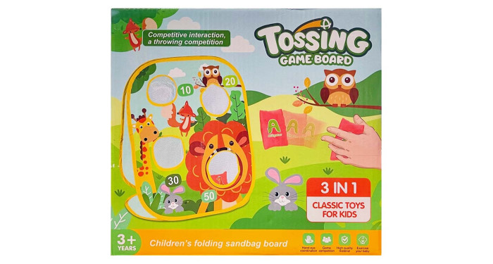 3 in 1 Bean Bag Tossing Game 