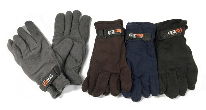 Adult Lined Fleece Gloves 
