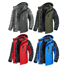 Men's Winter Coat with Hood Size Large