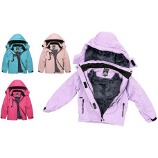 Girl's Winter Coat with Hood Size 18M