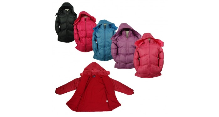 Wholesale Girls Jacket with Fleece Lining 4-7