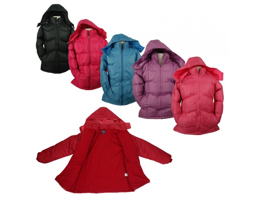 Wholesale Girls Jacket with Fleece Lining 5-7